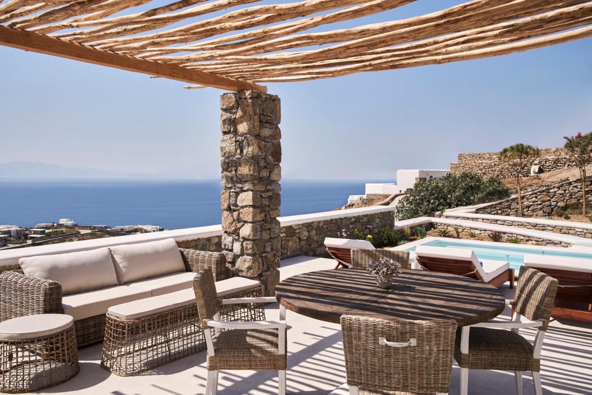 Katikies Villas Mykonos Elia  Buitenkant foto