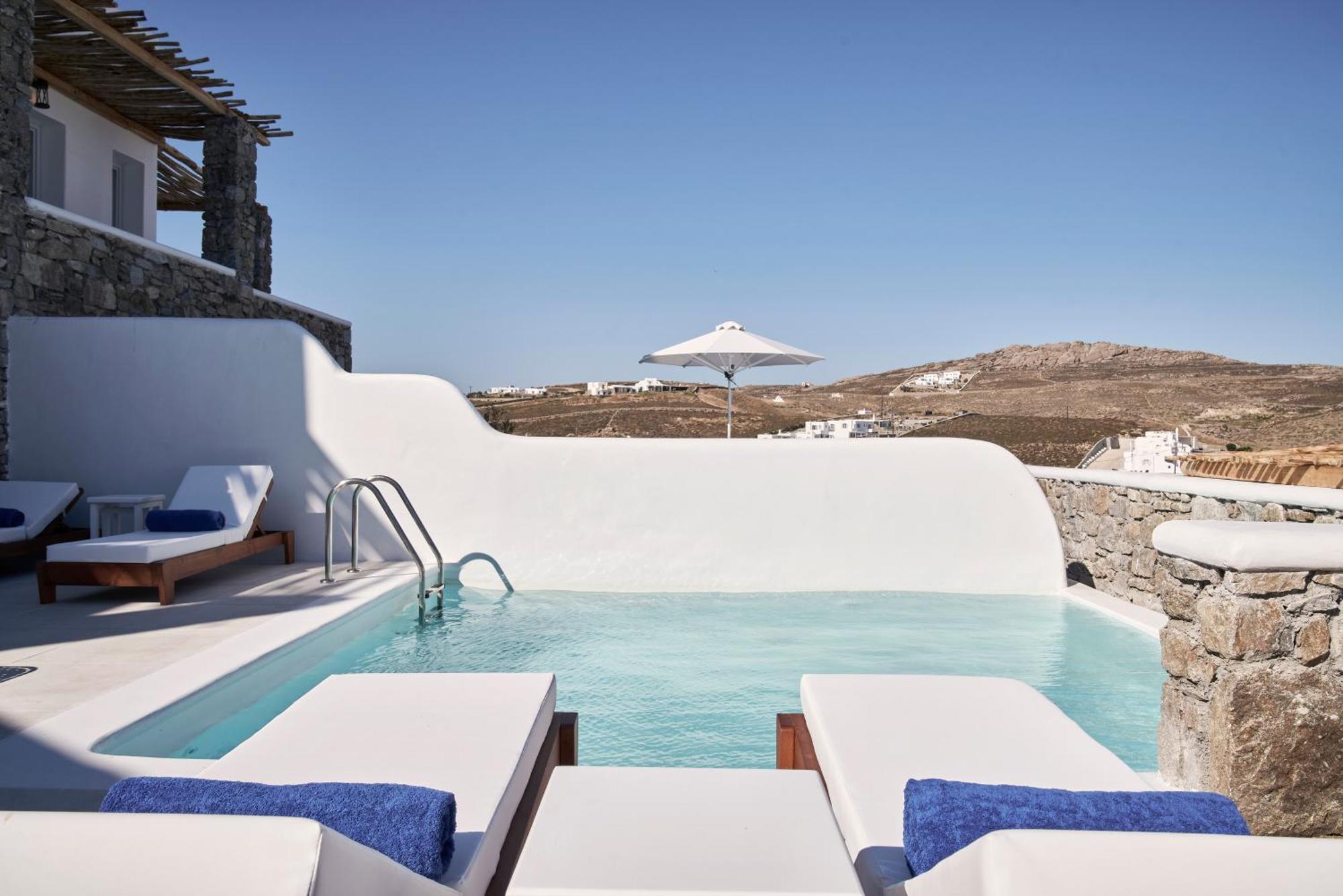 Katikies Villas Mykonos Elia  Buitenkant foto