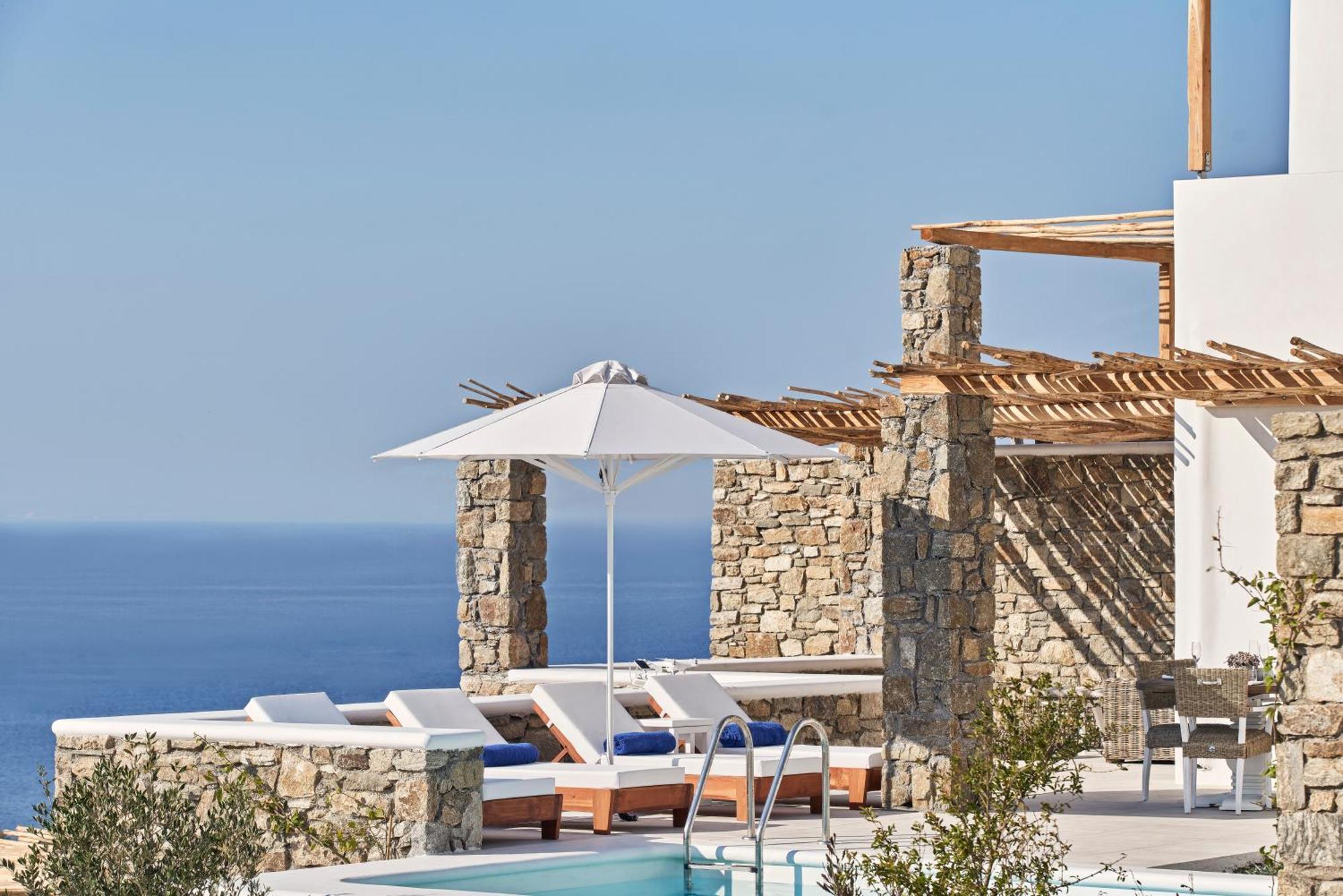 Katikies Villas Mykonos Elia  Buitenkant foto