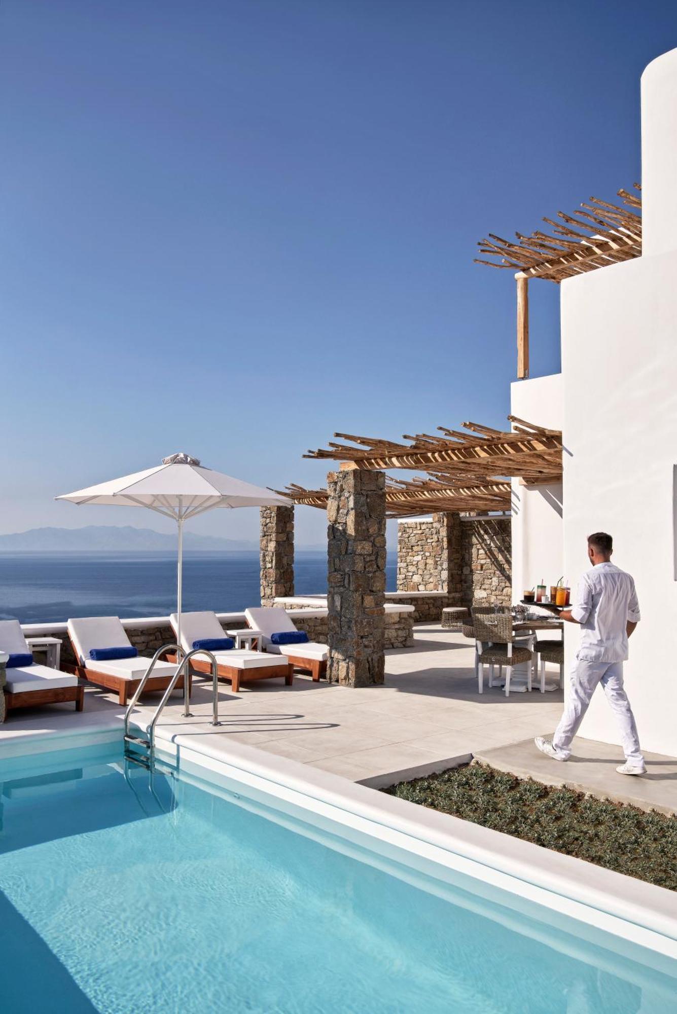 Katikies Villas Mykonos Elia  Buitenkant foto