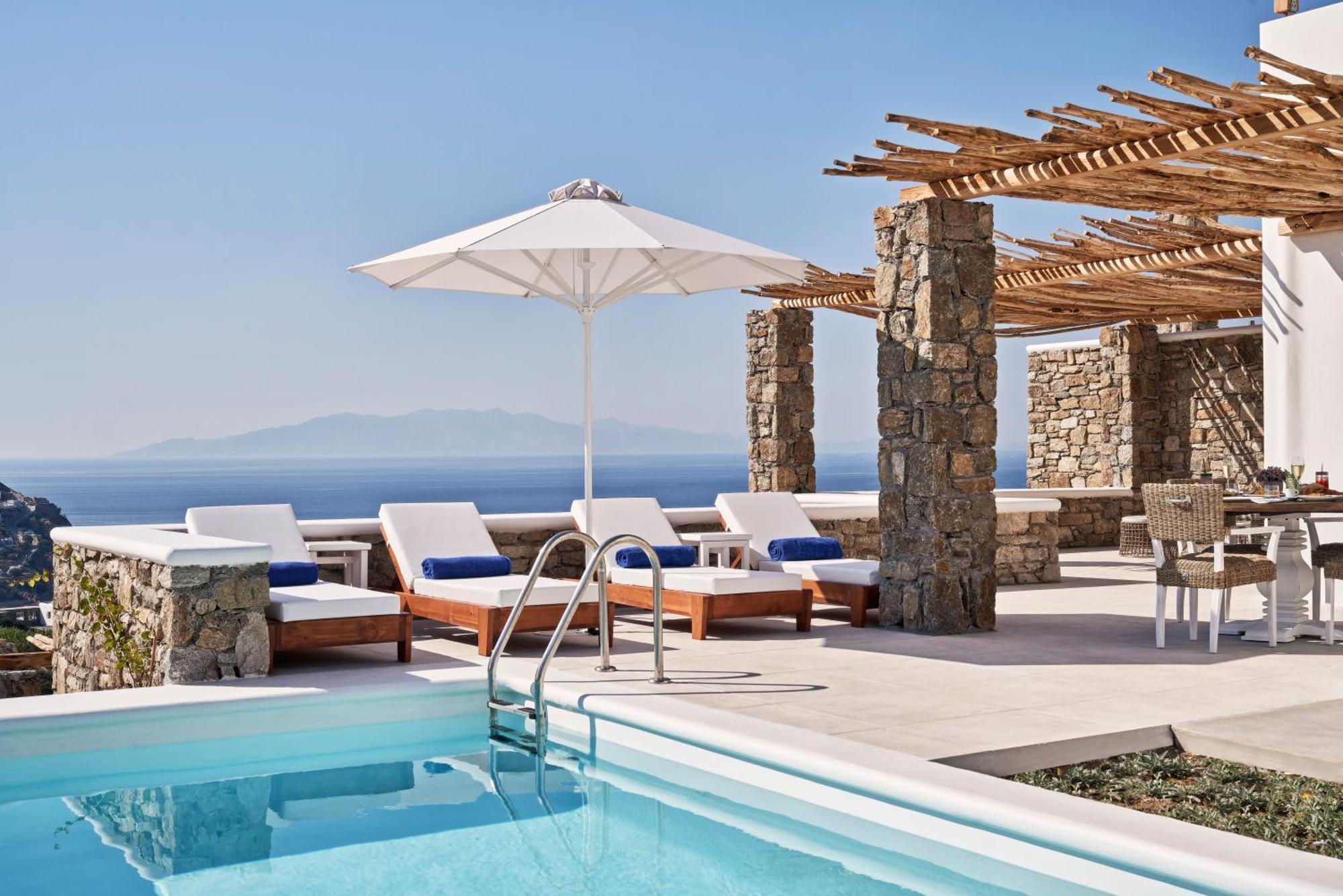 Katikies Villas Mykonos Elia  Buitenkant foto